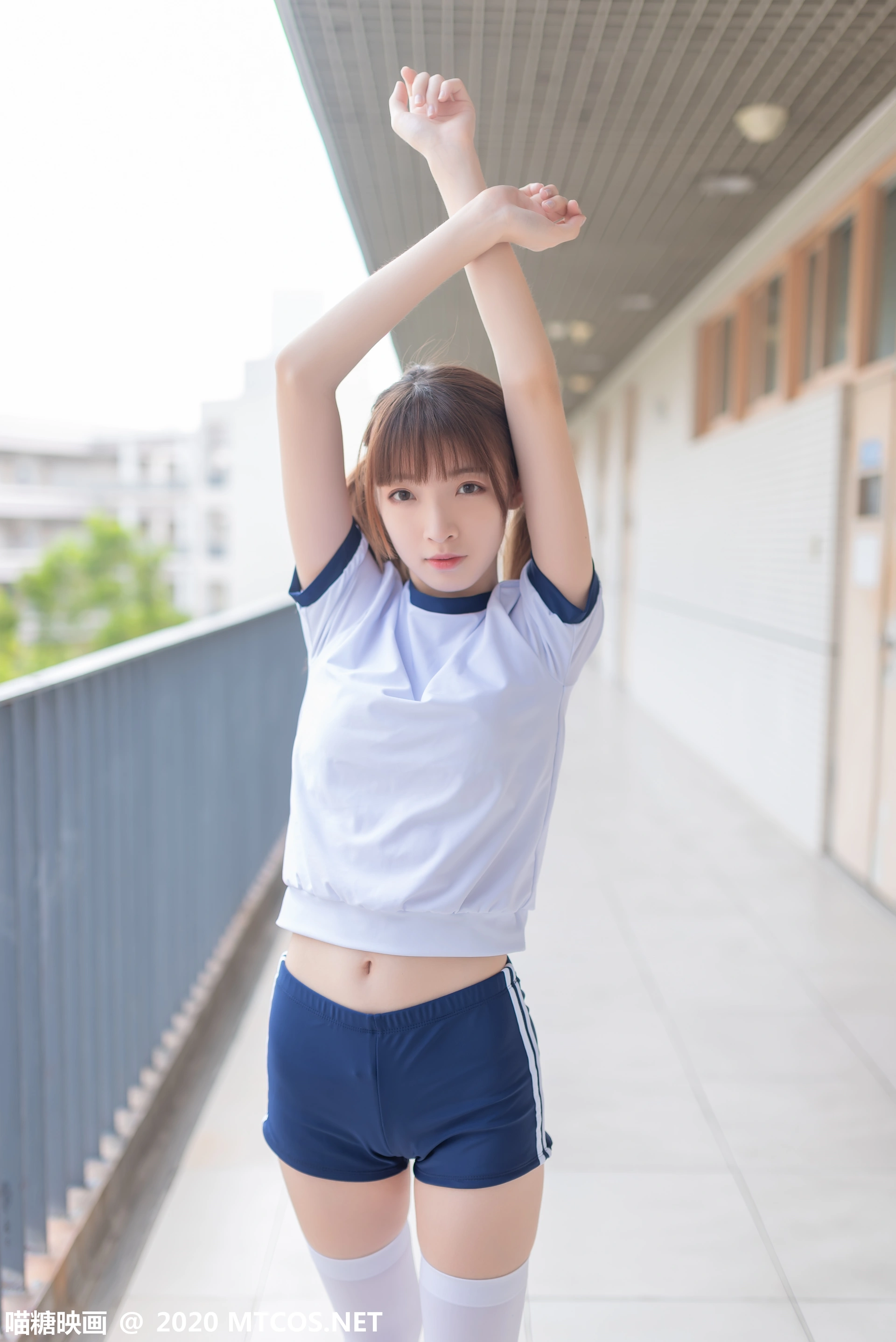 喵糖映画 - VOL.182 白袜体操服 3