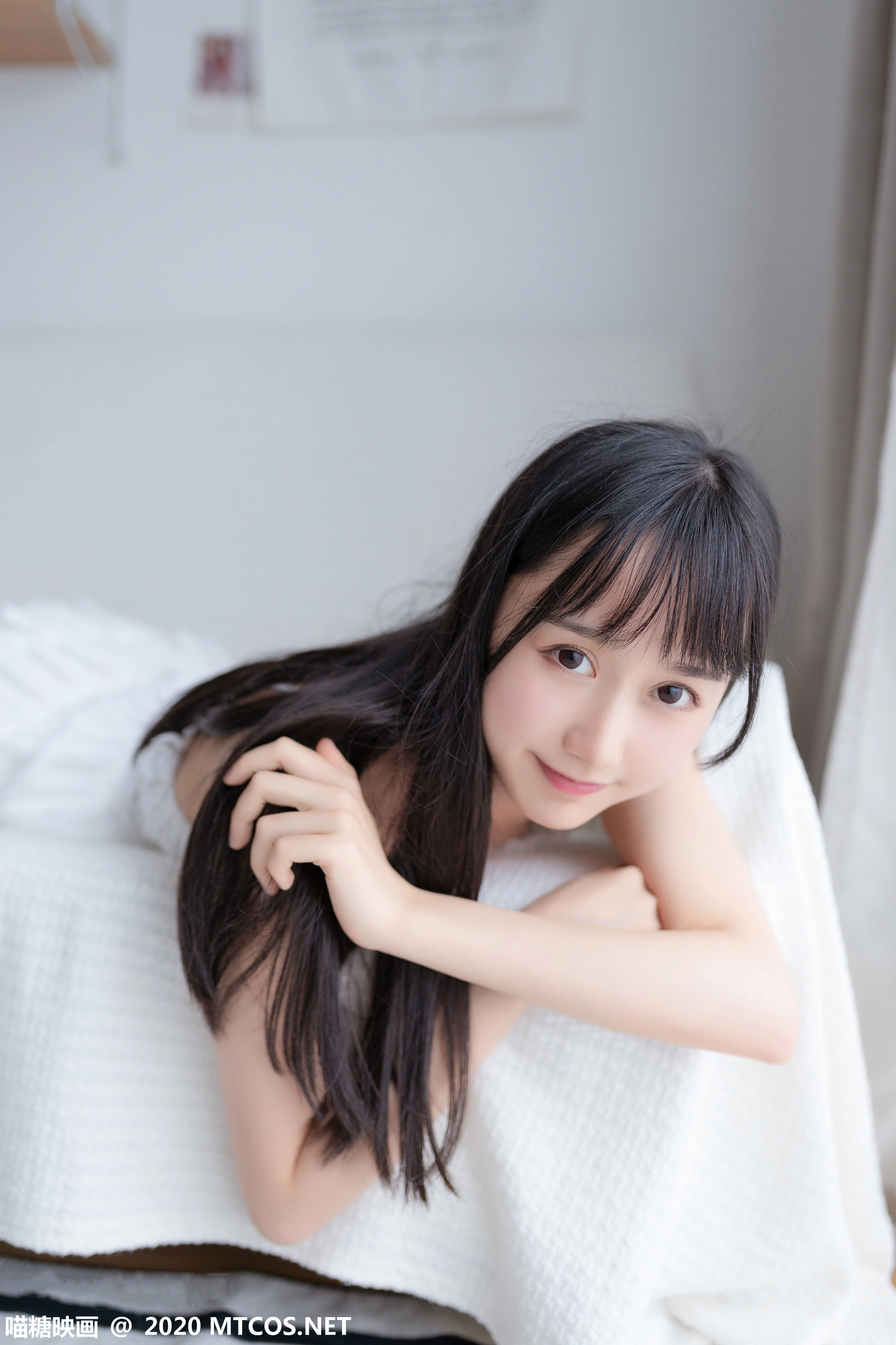 喵糖映画 - VOL.187 白裙少女 1
