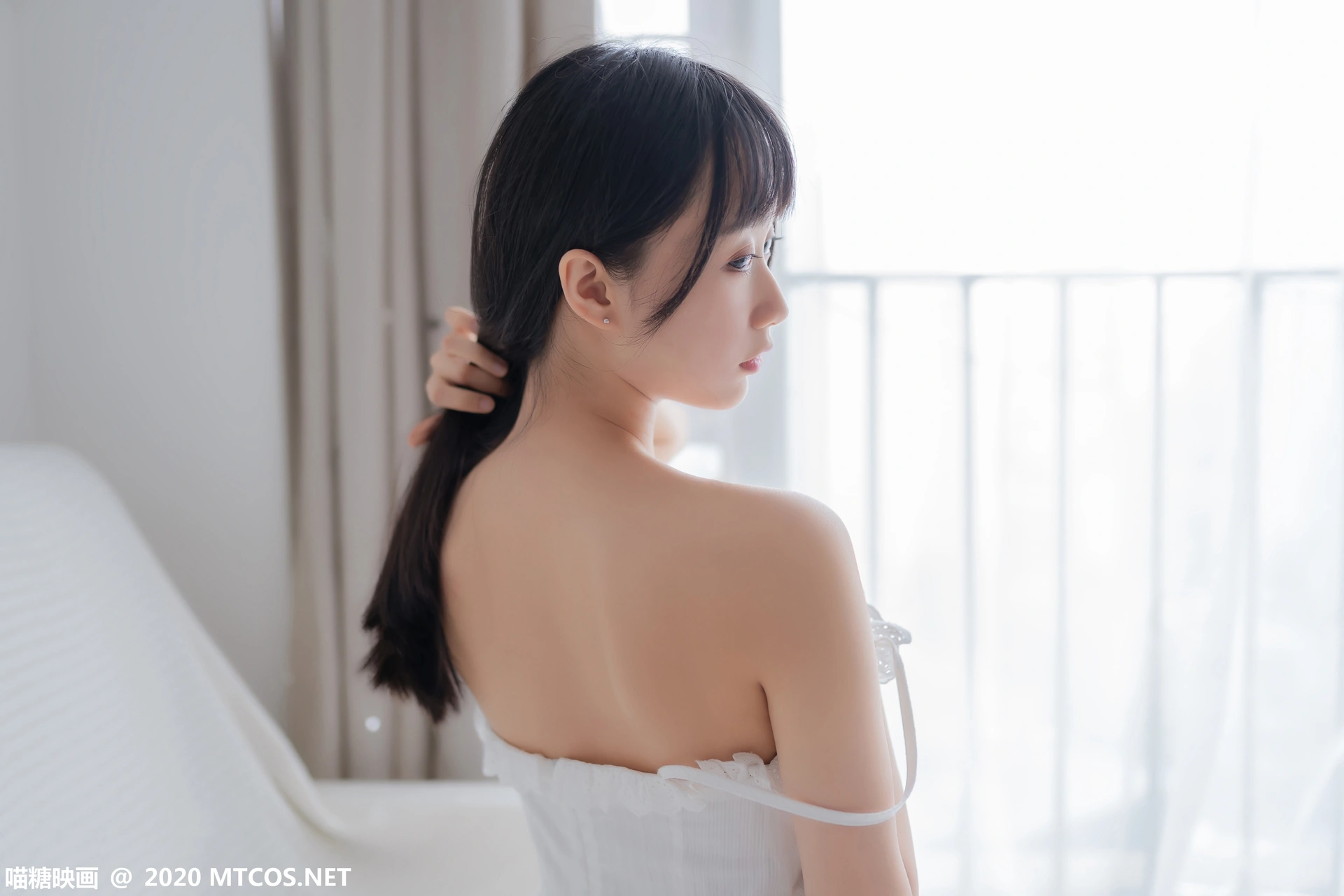 喵糖映画 - VOL.187 白裙少女 3